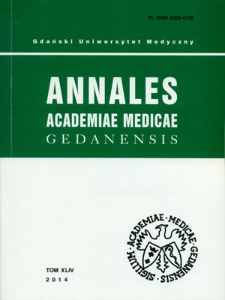 Annales Academiae Medicae Gedanensis, 2014, t.44