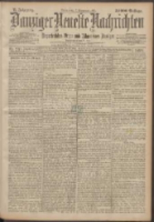 Danziger Neueste Nachrichten : unparteiisches Organ und allgemeiner Anzeiger 210/1899