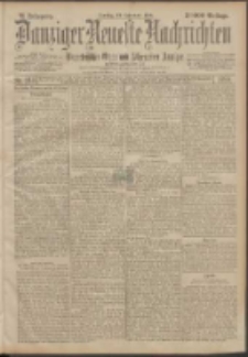 Danziger Neueste Nachrichten : unparteiisches Organ und allgemeiner Anzeiger 214/1899