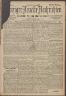 Danziger Neueste Nachrichten : unparteiisches Organ und allgemeiner Anzeiger 257/1899