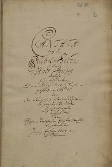 Auf Danzig, la&szlig; in jauchzenden Ch&ouml;ren