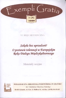 Exempli Gratia, 2009, nr 1 (7)