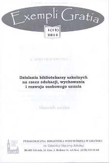 Exempli Gratia, 2013, nr 1 (12)