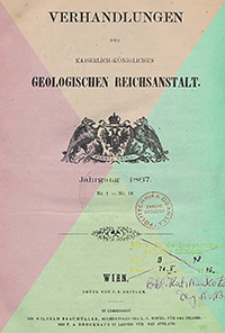 Verhandlungen der Geologischen Bundesanstalt Jg. 1867 Nr 1-18