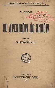 Od Apenin&oacute;w do And&oacute;w