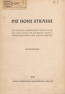 Der Peterstein am Siling und die schlesischen Torkapellen