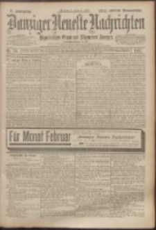 Danziger Neueste Nachrichten : unparteiisches Organ und allgemeiner Anzeiger 28/1897