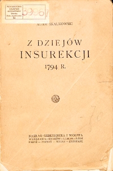 Z dziejów insurekcji 1794 r.