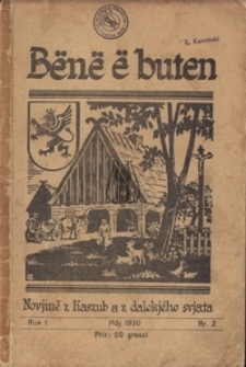 B&euml;n&euml; &euml; buten, nr2, 1930