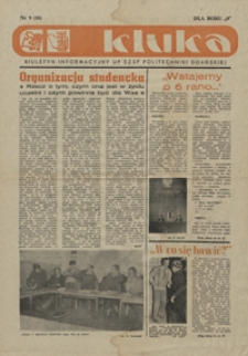 Kluka : biuletyn informacyjny UP SZSP Politechniki Gdańskiej, 1979, nr 9 (20)