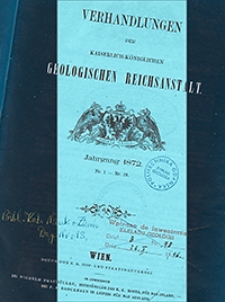 Verhandlungen der Geologischen Bundesanstalt Jg. 1972 Nr 1-18