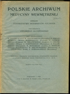 Polskie Archiwum Medycyny Wewnętrznej