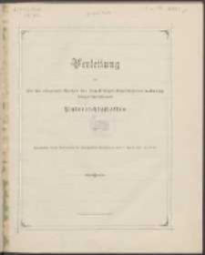 Verteilung des f&uuml;r die einzelnen Klassen der sechsstufigen Volksschulen in Danzig vorgeschriebenen Unterrichtsstoffes : Genehmigt durch Verf&uuml;gung der K&ouml;niglichen Regierung vom 6. April 1892 G. 2674/4.