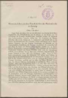 Mittelalterliches aus den Handschriften der Marienkirche in Danzig