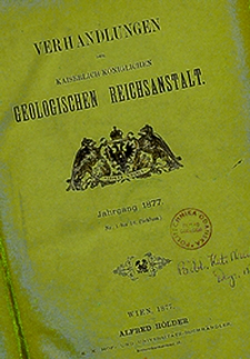 Verhandlungen der Geologischen Bundesanstalt Jg. 1877 Nr 1-18