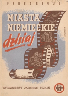 Miasta niemieckie dzisiaj