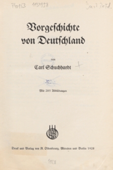 Vorgeschichte von Deutschland