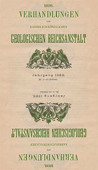 Verhandlungen der Geologischen Bundesanstalt Jg. 1898 Nr 1-18