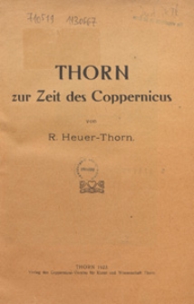 Thorn zur Zeit des Coppernicus