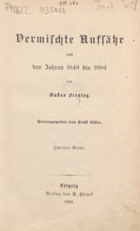 Vermischte Aufsätze aus den Jahren 1848 bis 1894. Bd. 2