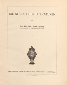 Die nordischen Literaturen