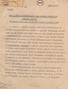 Tezy w sprawie inkorporacji oraz okupacji wschodnich obszarów Niemiec : uchwalone przez Radę Ministrów w dniu 7 grudnia 1943 r.