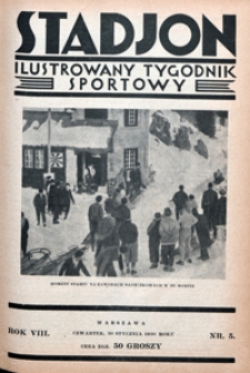 Stadjon, 1930, nr 5
