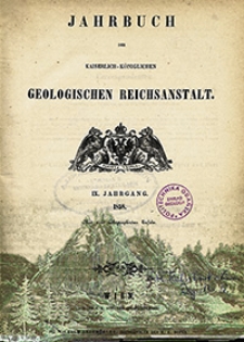 Jahrbuch der Kaiserlich-K&ouml;niglichen Geologischen Reichsanstalt Jg. 9 1858