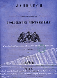 Jahrbuch der Kaiserlich-Königlichen Geologischen Reichsanstalt Bd. 15 H. 1/4 1865