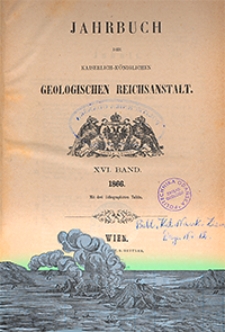 Jahrbuch der Kaiserlich-Königlichen Geologischen Reichsanstalt Bd. 16 H. 1/4 1866