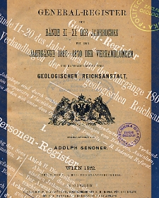 General Register Jg. 11-20 (1860-1870)