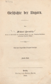 Geschichte der Ungarn. Bd. 2