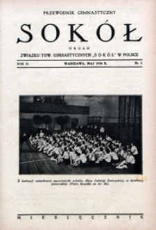 Przewodnik Gimnastyczny "Sokół", 1934, Nr 5