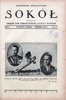 Przewodnik Gimnastyczny "Sokół", 1934, Nr 8-9