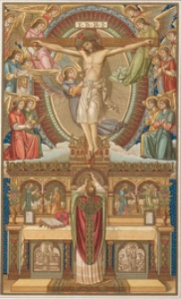 Ofiara Mszy Św. w tajemnicach i cudach : niezgłębione źr&oacute;dło łask i błogosławieństw dla chrześcijan żyjących i wiernych zmarłych