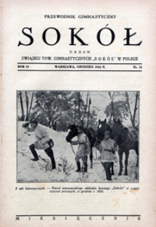 Przewodnik Gimnastyczny "Sokół", 1934, Nr 12