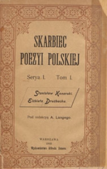 Stanisław Konarski ; Elżbieta Drużbacka
