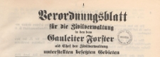 Verordnungsblatt für die Zivilverwaltung in den dem Gauleiter Forster als Chef der Zivilverwaltung Unterstellten Besetzten Gebieten, 1939.09.09 nr 3