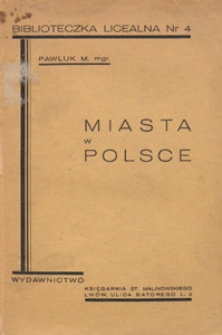Miasta w Polsce