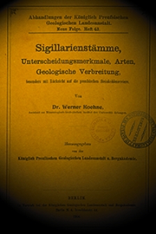 Abhandlungen der Königlich Preussischen Geologischen Landesanstalt : neue Folge 1904 H. 43