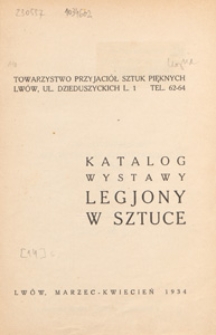 Legjony w sztuce : katalog wystawy