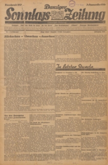Danziger Sonntags Zeitung, 1930.11.02 nr 40