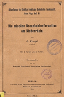 Abhandlungen der Königlich Preussischen Geologischen Landesanstalt : neue Folge 1910 H. 61