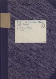 Atlas językowy kaszubszczyzny i dialekt&oacute;w sąsiednich, Dęb&oacute;wko Stare, z.6