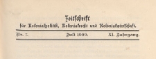 Zeitschrift f&uuml;r Kolonialpolitik, Kolonialrecht und Kolonialwirtschaft, 1908 nr 7