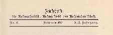 Zeitschrift f&uuml;r Kolonialpolitik, Kolonialrecht und Kolonialwirtschaft, 1911 nr 2