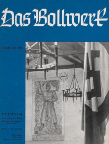 Das Bollwerk : die NS Monatszeitschrift Pommerns, 1941 H 8