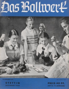 Das Bollwerk : die NS Monatszeitschrift Pommerns, 1940 H 12