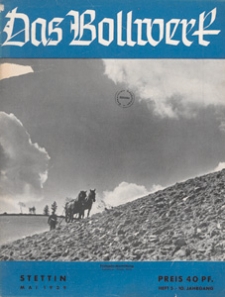 Das Bollwerk : die NS Monatszeitschrift Pommerns, 1939 H 5