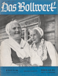 Das Bollwerk : die NS Monatszeitschrift Pommerns, 1939 H 7